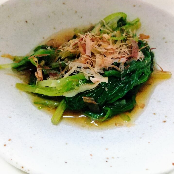 水菜のおひたし